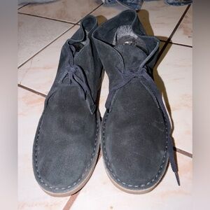 J. Crew Macalister Navy Gum Sole Desert Chukka Boots Men's